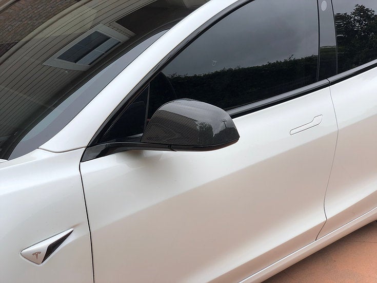 Model 3/Y DRY Carbon Fiber Rearview Mirror Cover
