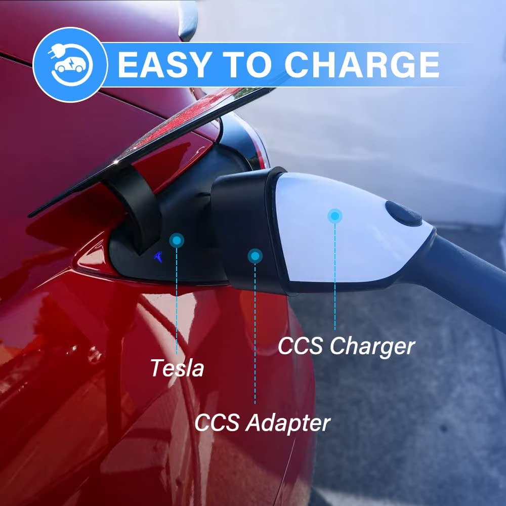 Tesla CCS1 Charger Adapter 250KW Fast Charging For Model S/3/X/Y