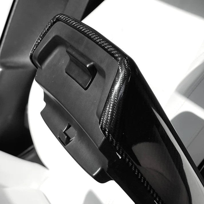 Dry Carbon Fiber Armrest Cover For Model 3/Y
