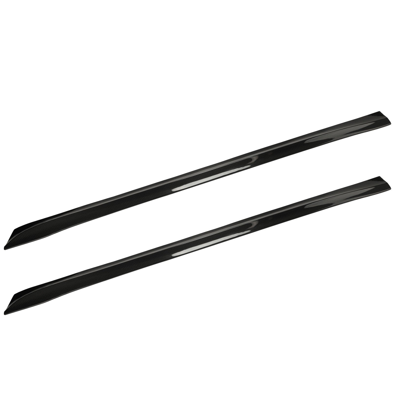 Dry Carbon Fiber Side Skirts For Tesla Model Y