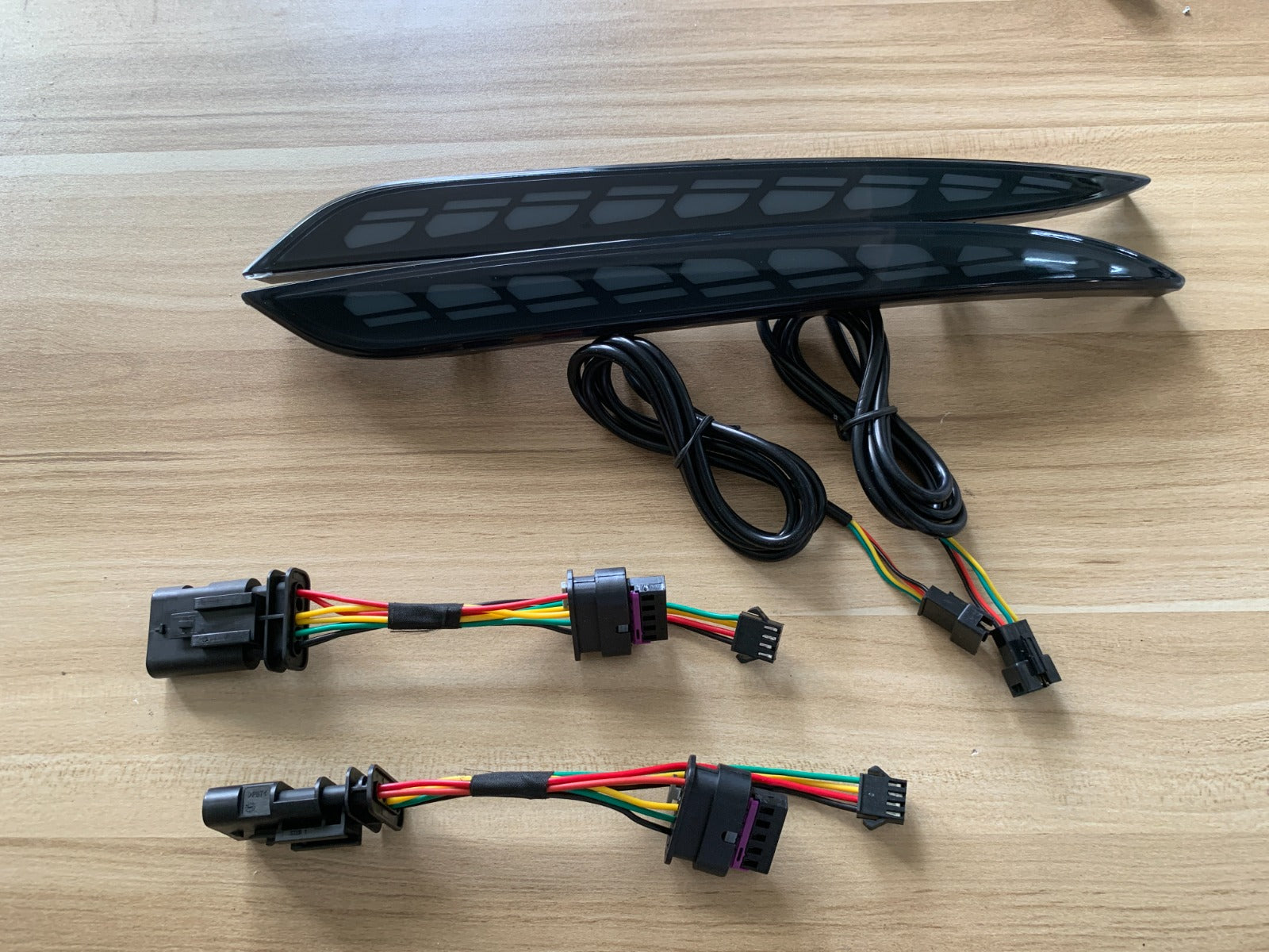 Tesla Model 3-Y Rear Bumper Tail Light - Black Version