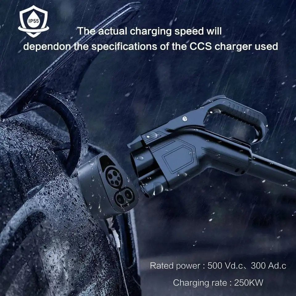 Tesla CCS1 Charger Adapter 250KW Fast Charging For Model S/3/X/Y