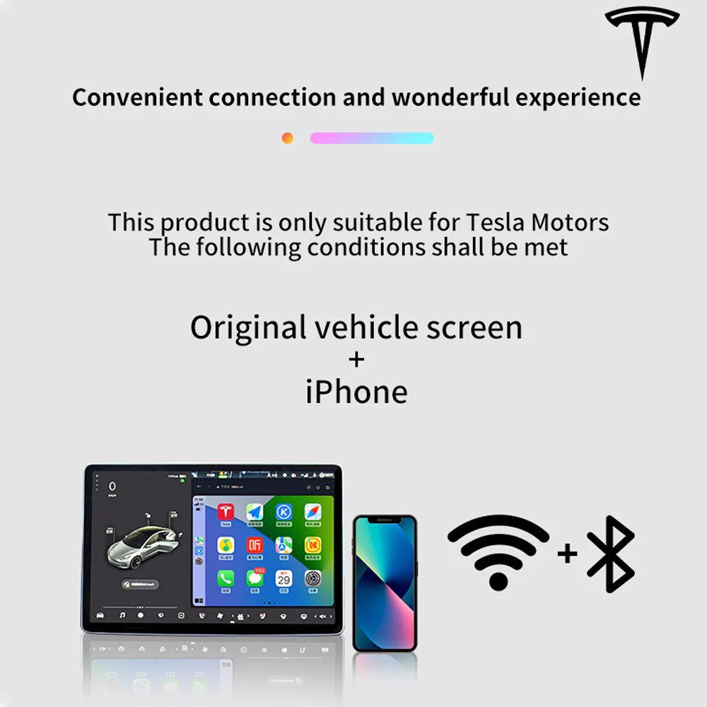 Apple Wireless CarPlay Adapter for Tesla Model 3 / Y