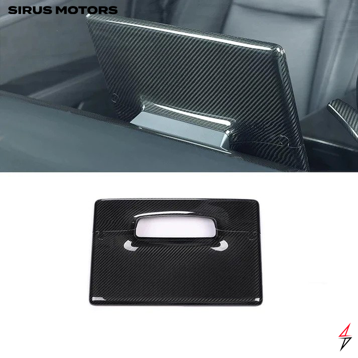 Real DRY Carbon Fiber Screen Cover for Model 3 / Y