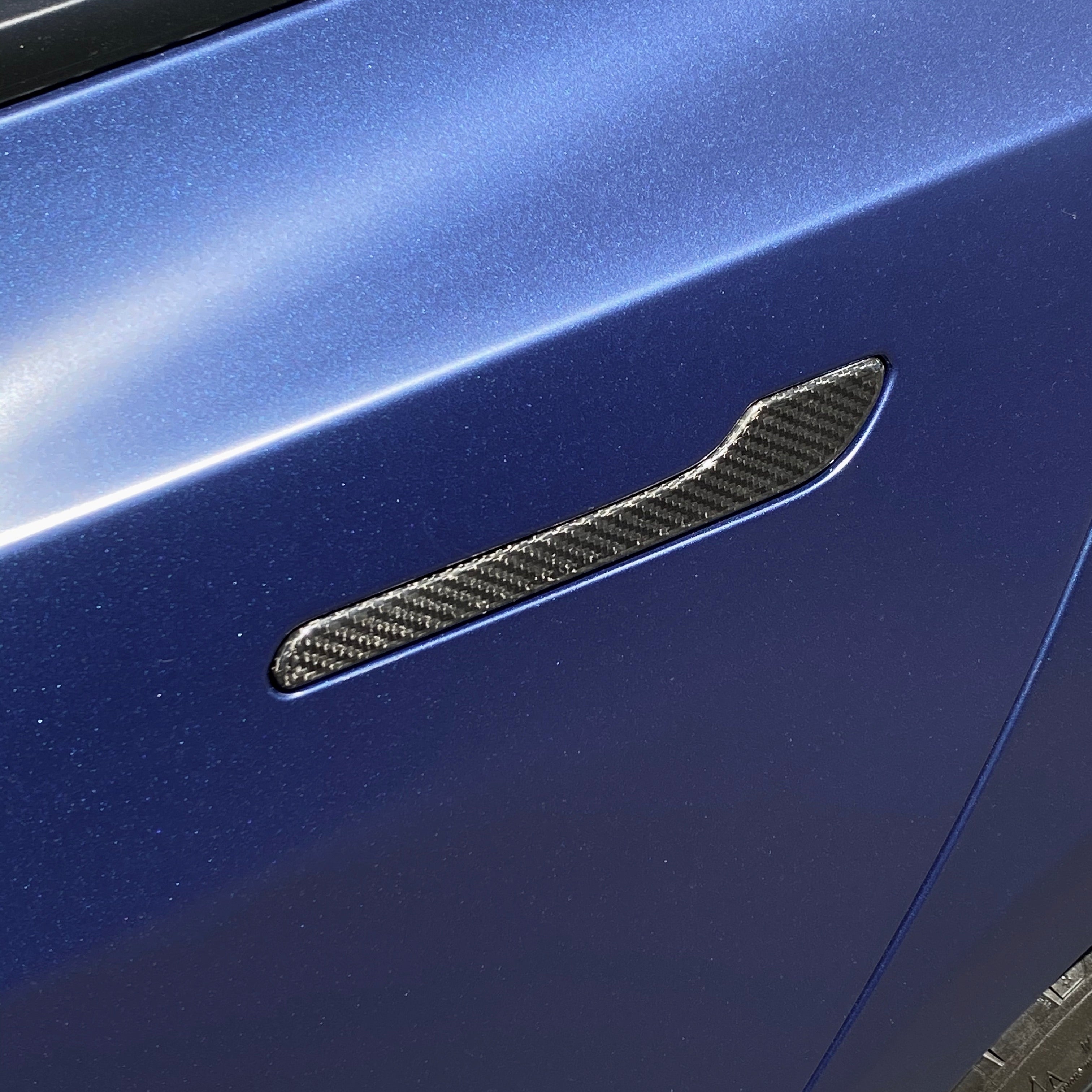 DRY Carbon Fiber Door Handle Cover for Model 3/Y