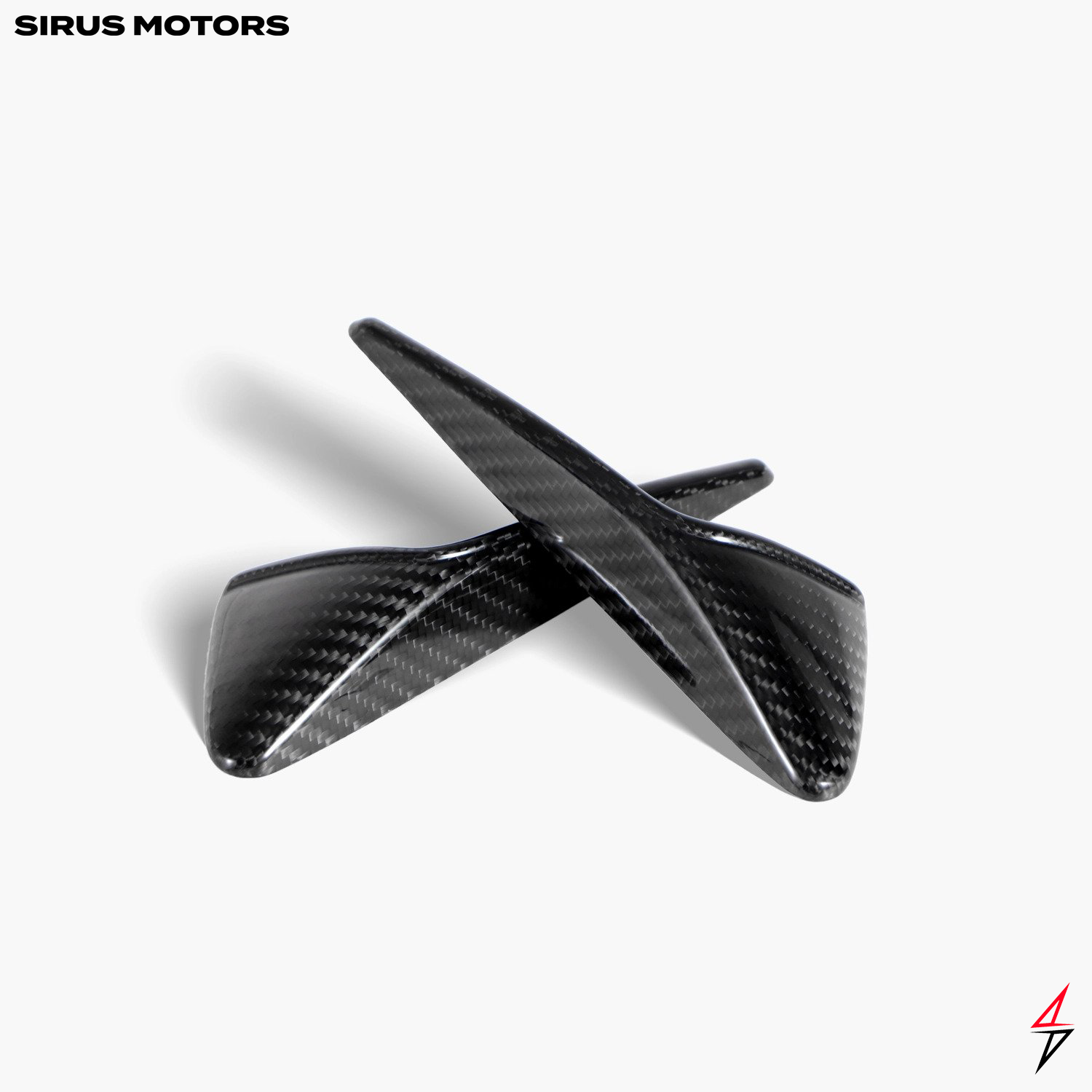 Real Carbon Fiber Side Camera Turn Signal Cover for Model 3/Y