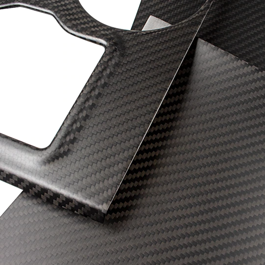 Model 3/Y Real Carbon Fiber Center Console Trim Panel Cover