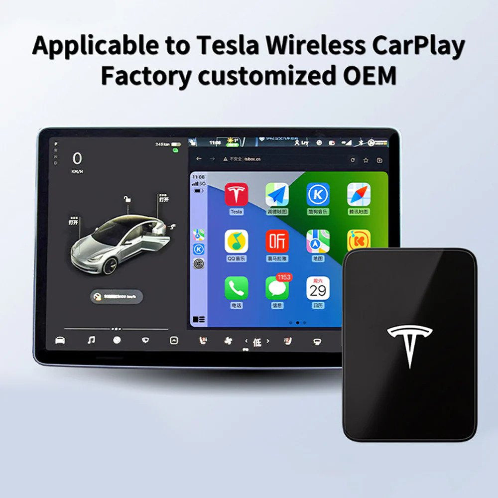 Apple Wireless CarPlay Adapter for Tesla Model 3 / Y